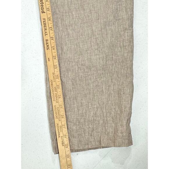 Orvis Mens Linen Blend Pants Size 36x29 Lot of 2 Pair Gray Khaki - Picture 14 of 15